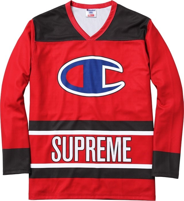 Supreme/Champion® Hockey Top view 2
